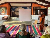 Day 2 (25 Jan 2026) of Staravardhana Shiviram for Sanskrit teachers of Girvanapratishta